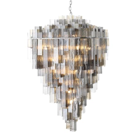 Eurofase Lighting Altesa 46 Light 34" Wide Waterfall Chandelier Chrome