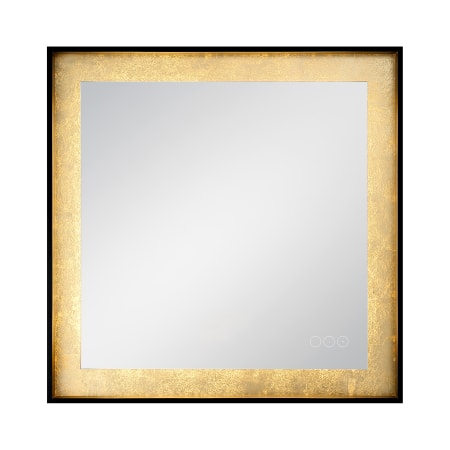Eurofase Lighting Anya 32" W x 32" H Modern Square Bathroom Wall Mirror with LED Lighting Mirrored