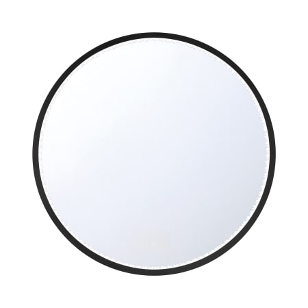 Eurofase Lighting Cerissa 30" Diameter Modern Circular Bathroom Wall Mirror with LED Lighting Black
