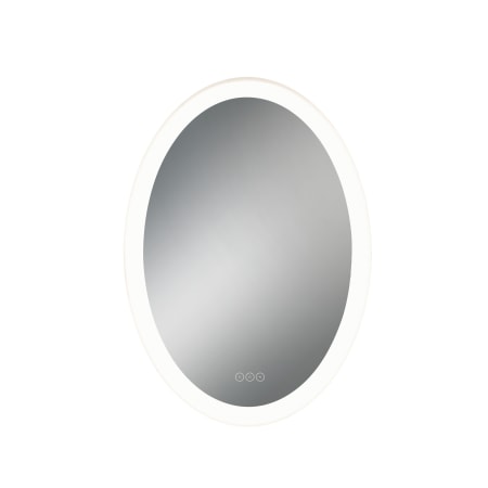 Eurofase Lighting Odessa 25" W x 35" H Modern Oval Bathroom Wall Mirror with LED Lighting Mirrored
