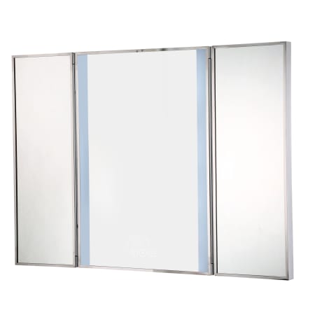 Eurofase Lighting Trias 43-1/2" W x 31-1/2" H Modern Rectangular Bathroom Wall Mirror with LED Lighting Mirrored