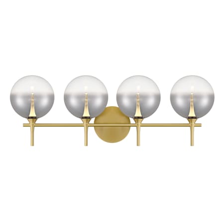 Eurofase Lighting Iissa 4 Light 30" Wide Vanity Light Gold