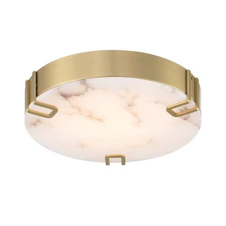 Eurofase Lighting Noga 16" Wide Flush Mount Drum Ceiling Fixture Gold