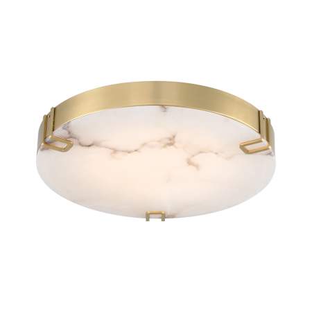 Eurofase Lighting Noga 22" Wide Flush Mount Drum Ceiling Fixture Gold