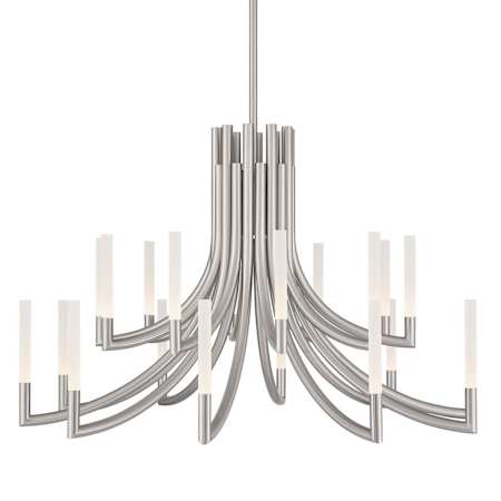 Eurofase Lighting Olette 42" Wide Chandelier Brushed Nickel
