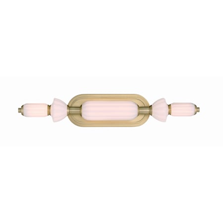 Eurofase Lighting Lansdowne 3 Light 22" Wide Bath Bar Gold