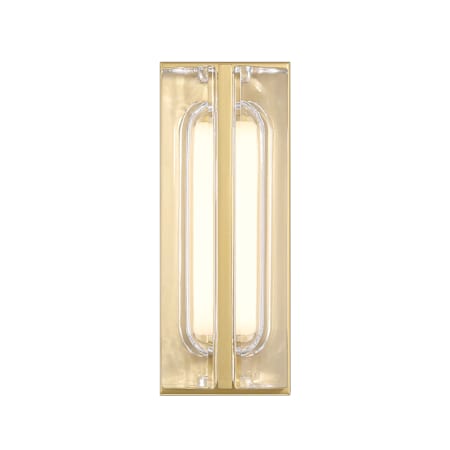 Eurofase Lighting Langferd 12" Tall Wall Sconce Gold