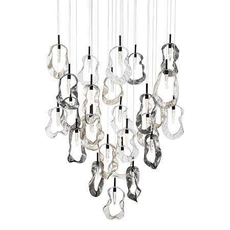 Eurofase Lighting Norah 39" Wide LED Chandelier Matte Black