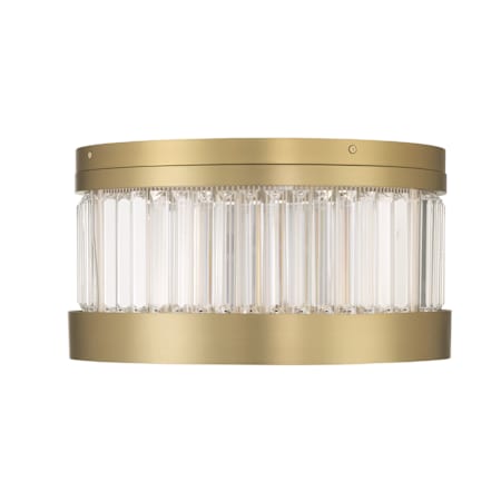 Eurofase Lighting Empra 16" Wide LED Flush Mount Ceiling Fixture Gold
