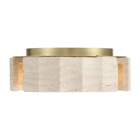 Eurofase Lighting Roslington 12" Wide LED Semi-Flush Ceiling Fixture Gold