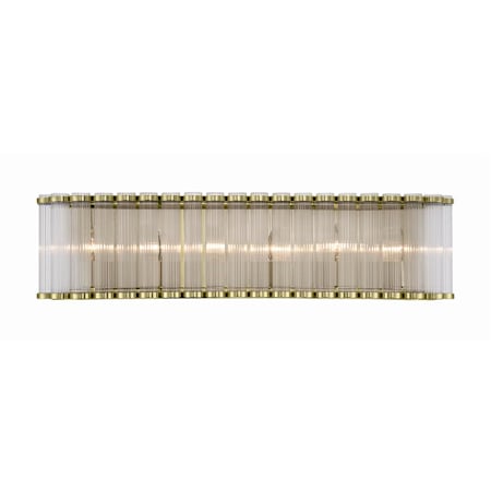 Eurofase Lighting Glasbury 6 Light 32" Wide Vanity Light Gold
