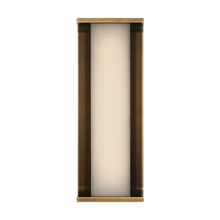 Eurofase Lighting Dulton 14" Tall LED Outdoor Wall Sconce Antique Brass
