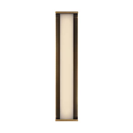 Eurofase Lighting Dulton 25" Tall LED Outdoor Wall Sconce Antique Brass