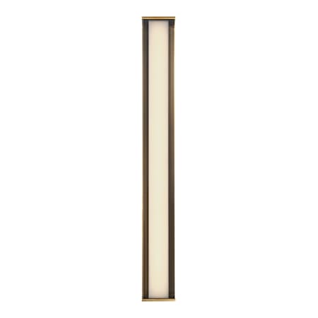 Eurofase Lighting Dulton 43" Tall LED Outdoor Wall Sconce Antique Brass