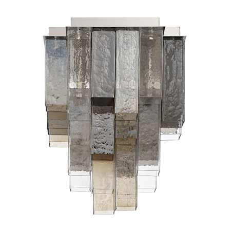 Eurofase Lighting Altesa 10 Light 5" Wide Flush Mount Ceiling Fixture Chrome