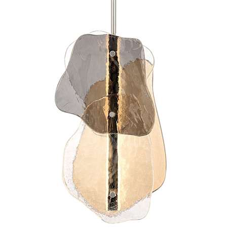 Eurofase Lighting Grotto 14" Wide LED Pendant Polished Nickel
