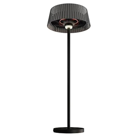 Eurofase Lighting Vellura 81" Tall Outdoor Integrated Heater 3000K LED Floor Lamp Black