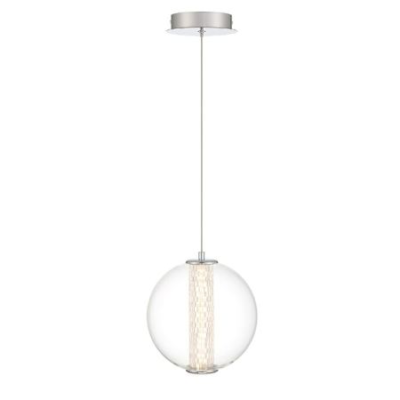 Eurofase Lighting 9" Integrated LED Pendant Chrome