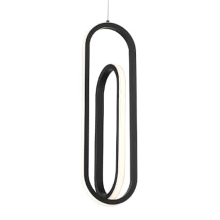 Eurofase Lighting Demark 2 Light 7" Wide LED Mini Pendant Matte Black