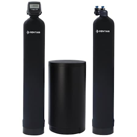Everpure Water Trust Pentair Whole House Carbon Filtration and Salt-Based Water Softening System, 1.5 Cubic Feet N/A