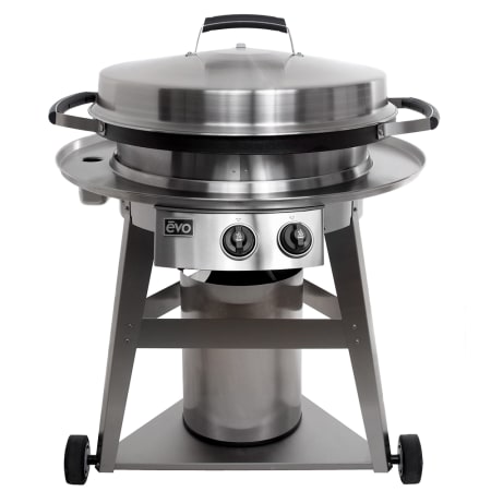 EVO Professional 48000 BTU 40 Inch Wide Liquid Propane Free Standing Grill Stainless