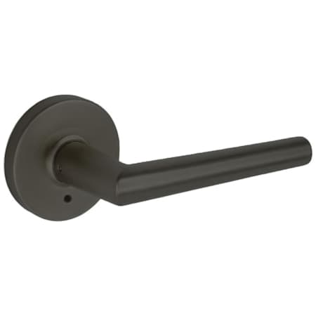 Expressions by Emtek Lennon Privacy Door Lever Set with Round Rose Matte Black