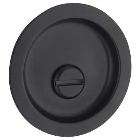 Expressions by Emtek 1-5/8" Round Privacy Pocket Door Lock Matte Black
