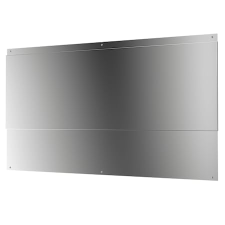 Faber 48 Inch Backsplash for Solano Pro Range Hood Stainless Steel