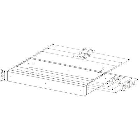 Faber 36 Inch Range Hood Liner Stainless Steel