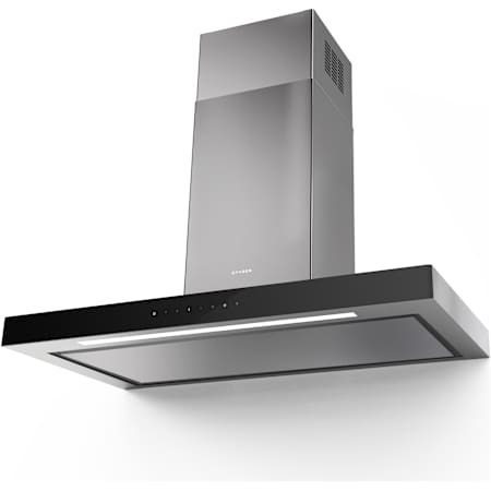 Faber Stilo Suprema Series 295 - 600 CFM 36 Inch Wide Wall Mounted Range Hood with VAM Technology and Perimeter Aspiration Stainless Steel
