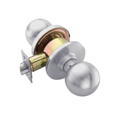 Falcon W Series Privacy Knob Set with Hana Knob Satin Chrome