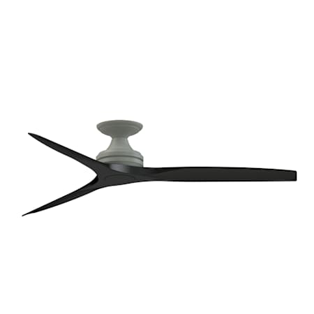 Fanimation Spitfire 60" 3 Blade Indoor Ceiling Fan with Remote Control Antique Graphite / Black