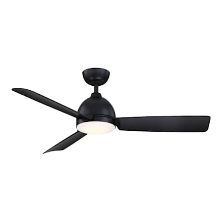 Fanimation Starboard L 52" 3 Blade Indoor / Outdoor Smart LED Ceiling Fan Black