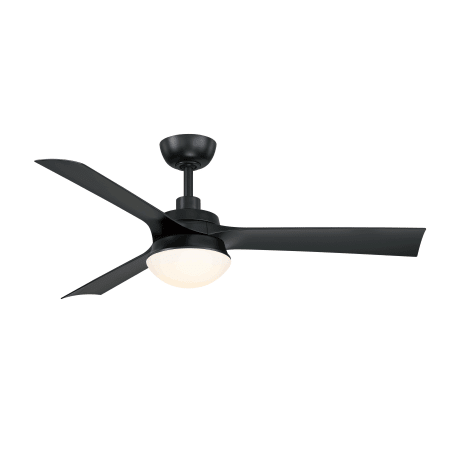 Fanimation Barlow 52" 3 Blade Indoor / Outdoor Smart LED Ceiling Fan Black
