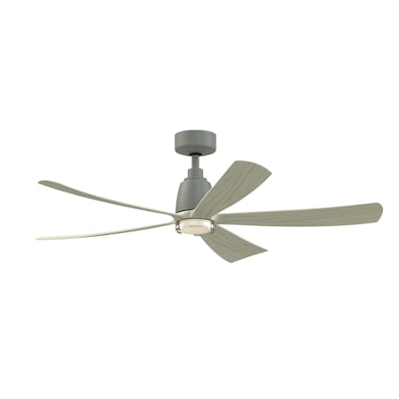 Fanimation Kute5 52" 5 Blade Indoor Smart LED Ceiling Fan with Remote Control Antique Graphite