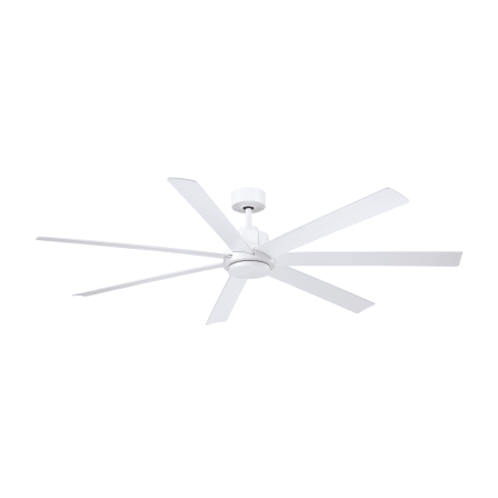 Fanimation Pendry 72" 7 Blade Indoor / Outdoor Smart Ceiling Fan Matte White / Matte White