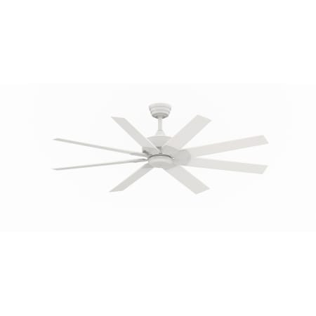 Fanimation Levon Custom 52" 8 Blade Indoor / Outdoor Smart Ceiling Fan with Remote Control Matte White