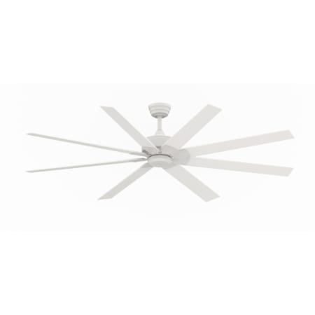 Fanimation Levon Custom 72" 8 Blade Indoor / Outdoor Smart Ceiling Fan with Remote Control Matte White