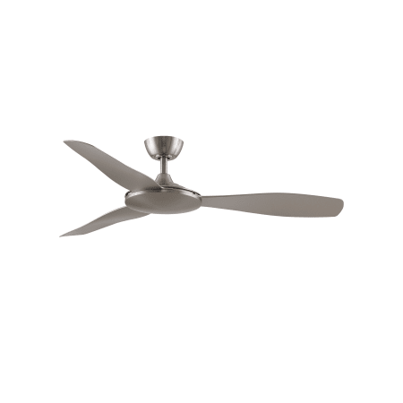 Fanimation GlideAire 52" 3 Blade Indoor / Outdoor DC Motor Ceiling Fan - Remote Control Included Brushed Nickel