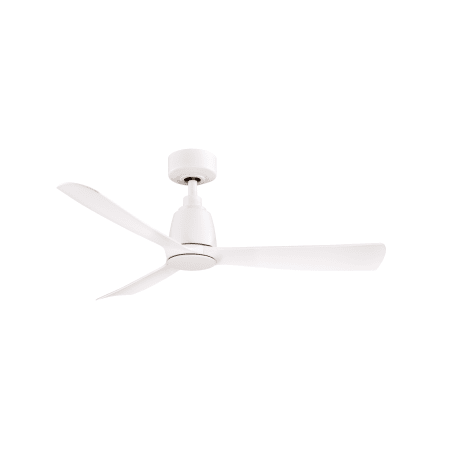 Fanimation Kute 44" 3 Blade Indoor Ceiling Fan with Remote Control Matte White