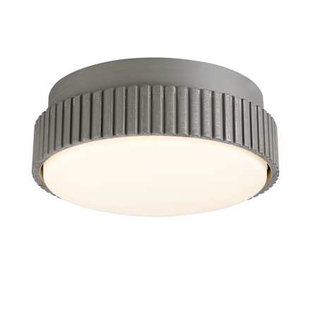 Fanimation Kute 60 6" Wide Single LED Ceiling Fan Light Kit with Opal Glass Shade Antique Graphite