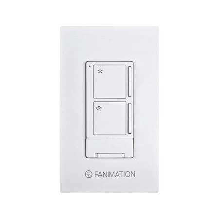 Fanimation 3 Speed Wall Control with Dimmer White
