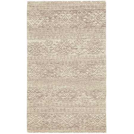 Feizy Nizhoni 5-1/2' x 8-1/2' Southwestern Indoor Rectangular Area Rug in Tan / Brown / Taupe Tan / Brown / Taupe