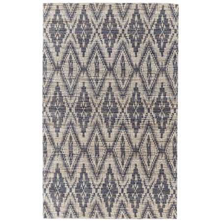 Feizy Lilliana 8' x 11' Geometric Indoor Rectangular Area Rug in Gray / Tan Gray / Tan