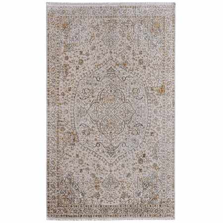 Feizy Cadiz 12' x 18' Vintage Indoor Rectangular Area Rug in Ivory / Gray / Gold Ivory / Gray / Gold