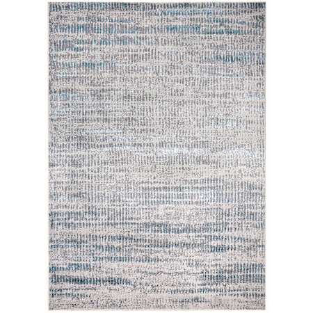 Feizy Azure 8' x 10' Abstract Indoor Rectangular Area Rug in Blue / Gray / Ivory Blue / Gray / Ivory