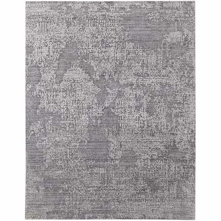 Feizy Eastfield 4' x 6' Abstract Indoor Rectangular Throw Rug Gray
