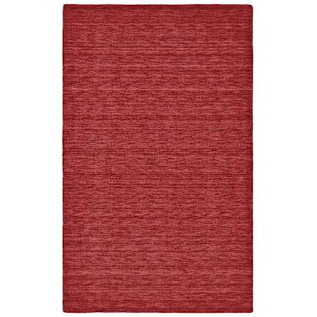 Feizy Ferron 8' x 11' Wool Hand Loomed Solid Rectangular Area Rug From the Formoso Collection Brick
