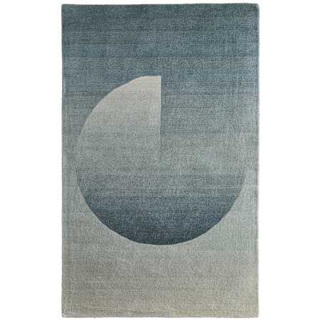 Feizy Katya 10' x 14' Geometric Indoor Rectangular Area Rug in Green / Gray Green / Gray