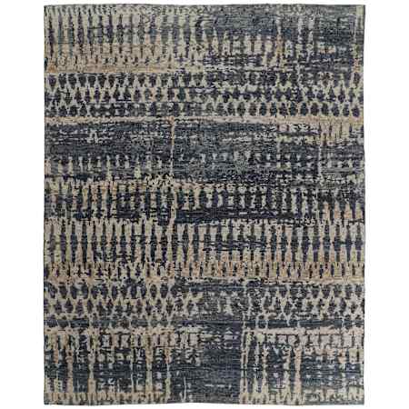 Feizy Palomar 8-1/2' x 11-1/2' Abstract Indoor Rectangular Area Rug Blue / Gray / Tan